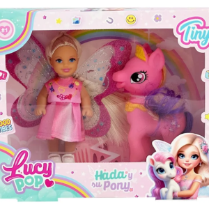 MUÑECA HADA LUCY POP CON PONY