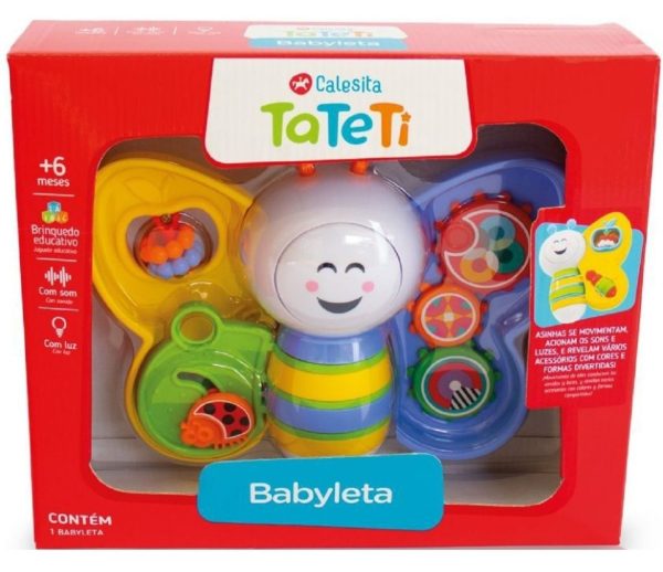Juguete Mariposa Sensorial para Bebés – Con Sonidos, Texturas y Engranajes